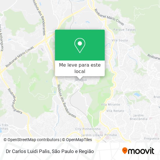 Dr Carlos Luidi Palis mapa