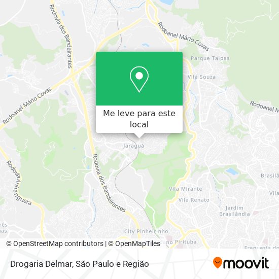 Drogaria Delmar mapa
