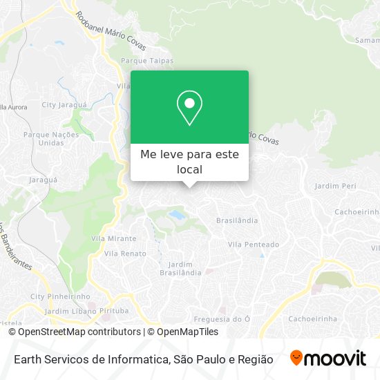 Earth Servicos de Informatica mapa