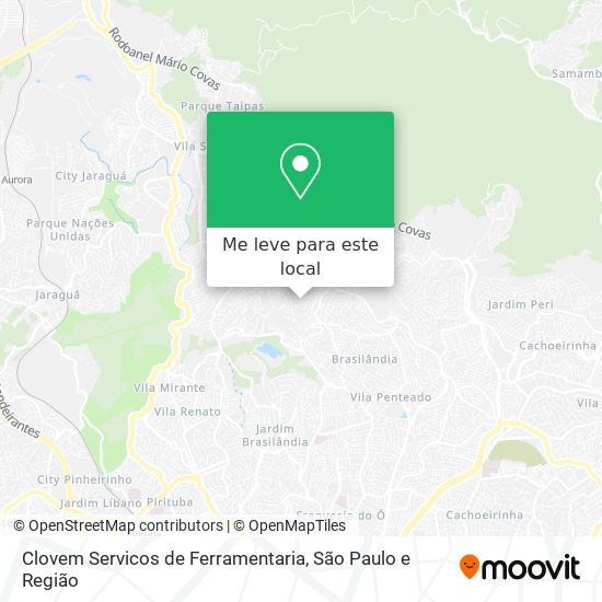 Clovem Servicos de Ferramentaria mapa