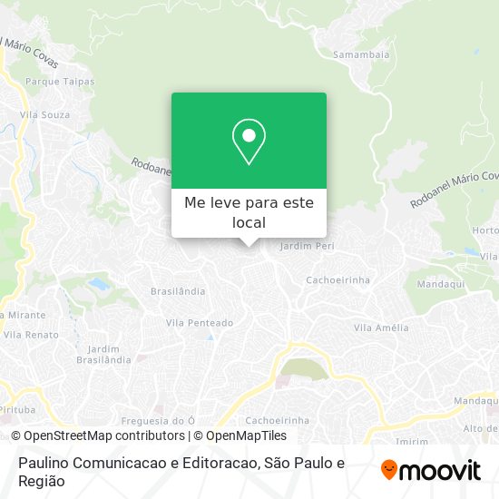 Paulino Comunicacao e Editoracao mapa