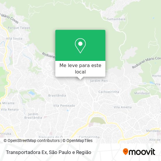 Transportadora Ex mapa