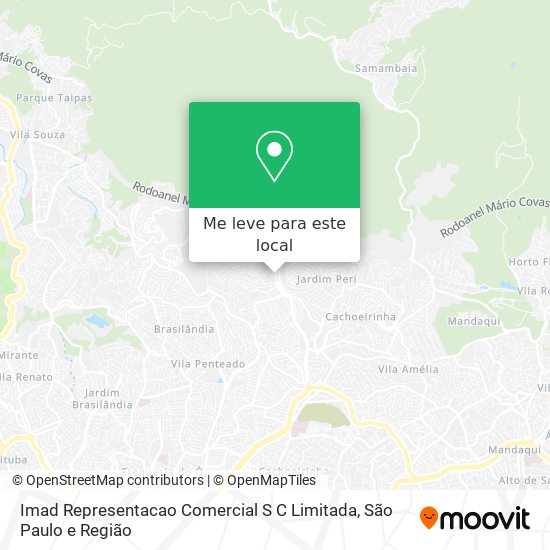 Imad Representacao Comercial S C Limitada mapa