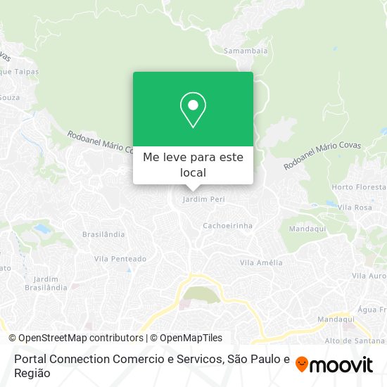 Portal Connection Comercio e Servicos mapa