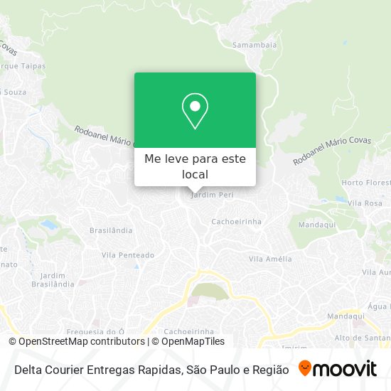 Delta Courier Entregas Rapidas mapa