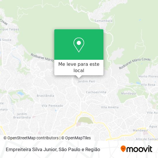 Empreiteira Silva Junior mapa