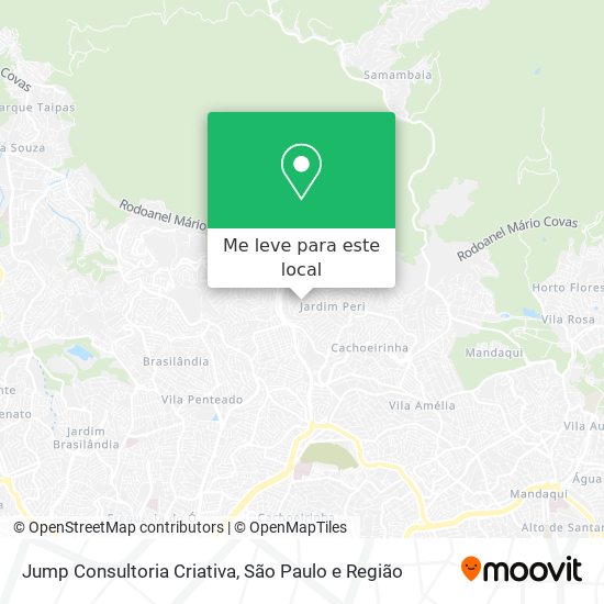 Jump Consultoria Criativa mapa
