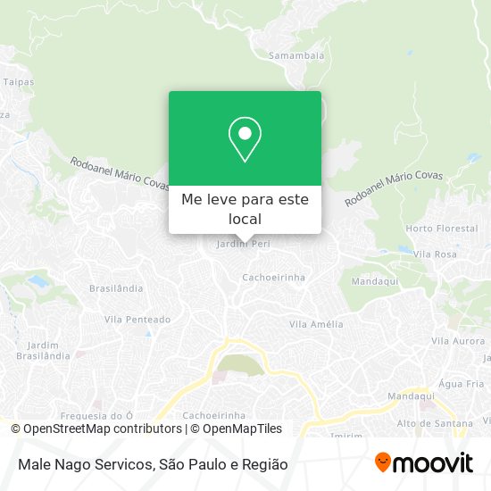 Male Nago Servicos mapa