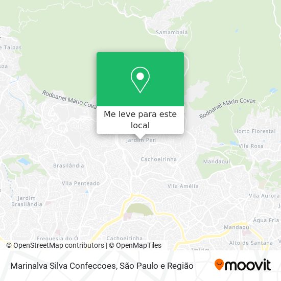 Marinalva Silva Confeccoes mapa