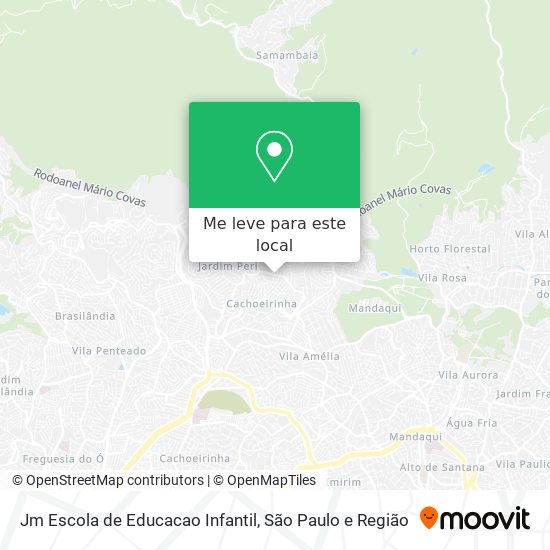 Jm Escola de Educacao Infantil mapa