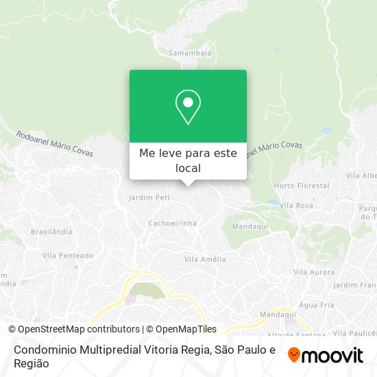 Condominio Multipredial Vitoria Regia mapa