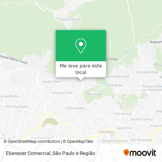 Ebenezer Comercial mapa