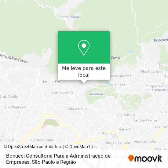 Bonucci Consultoria Para a Administracao de Empresas mapa