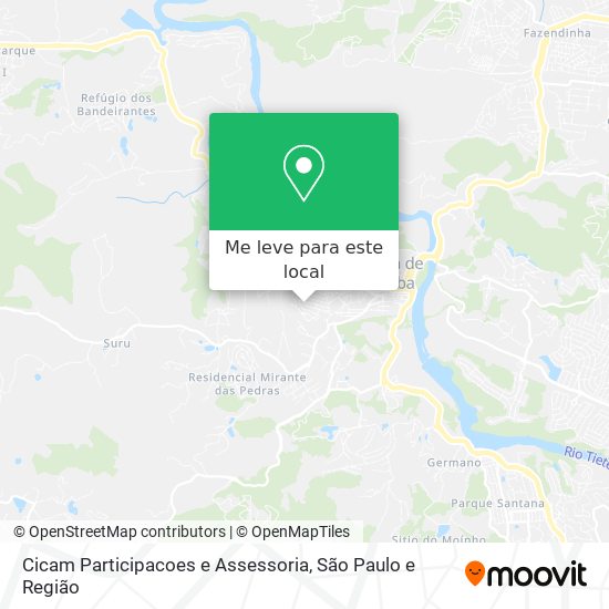 Cicam Participacoes e Assessoria mapa