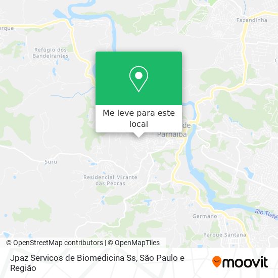 Jpaz Servicos de Biomedicina Ss mapa