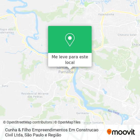 Cunha & Filho Empreendimentos Em Construcao Civil Ltda mapa