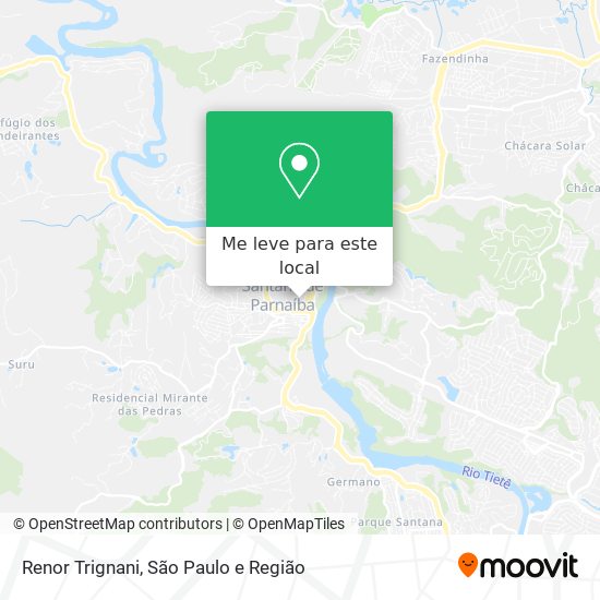 Renor Trignani mapa