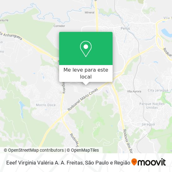 Eeef Virginia Valéria A. A. Freitas mapa