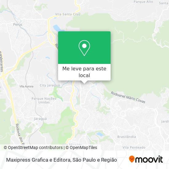 Maxipress Grafica e Editora mapa
