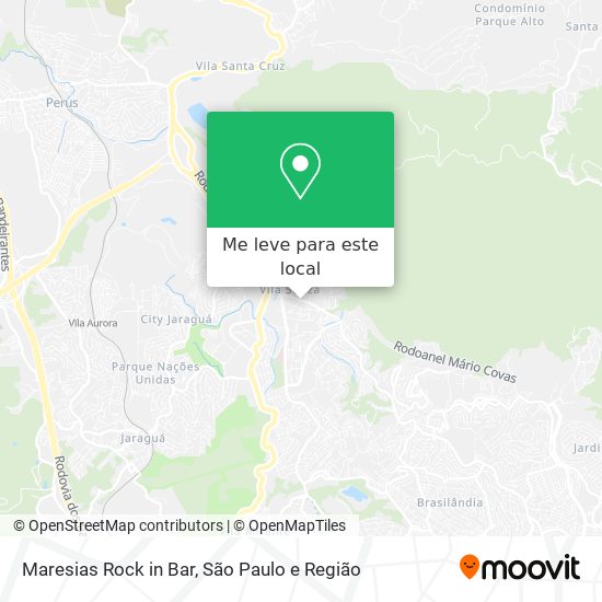 Maresias Rock in Bar mapa