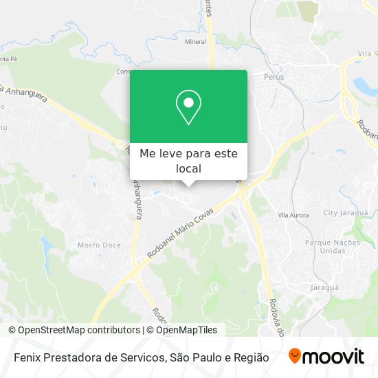 Fenix Prestadora de Servicos mapa