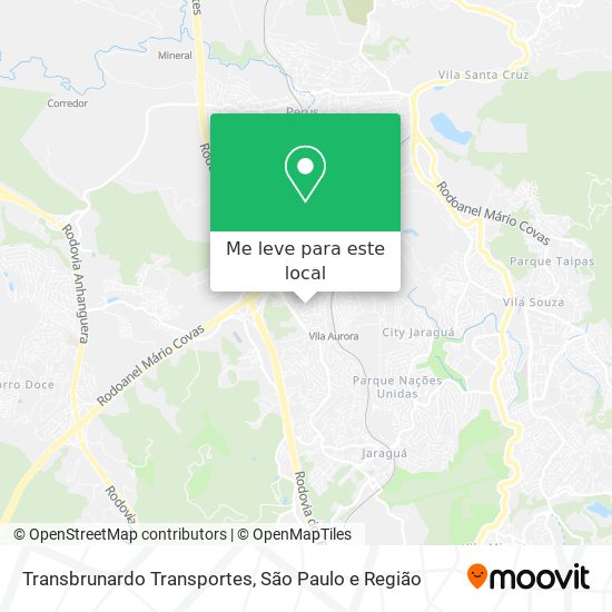 Transbrunardo Transportes mapa