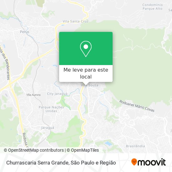 Churrascaria Serra Grande mapa