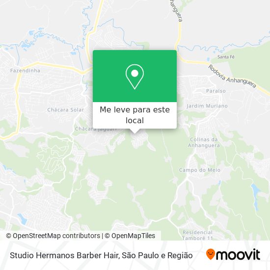 Studio Hermanos Barber Hair mapa