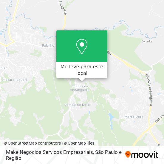 Make Negocios Servicos Empresariais mapa