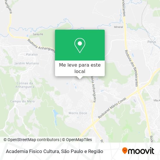 Academia Fisico Cultura mapa