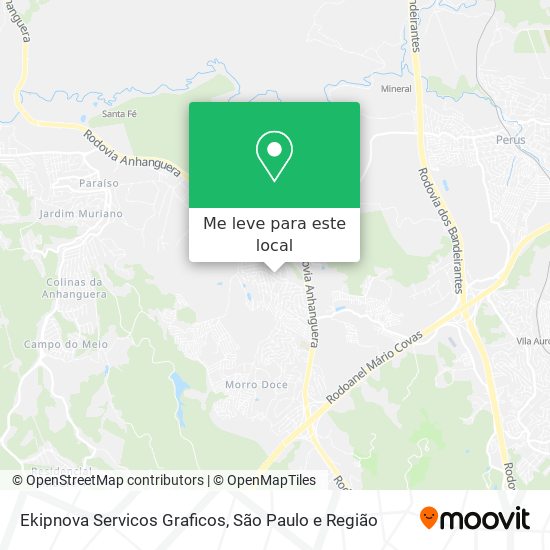 Ekipnova Servicos Graficos mapa