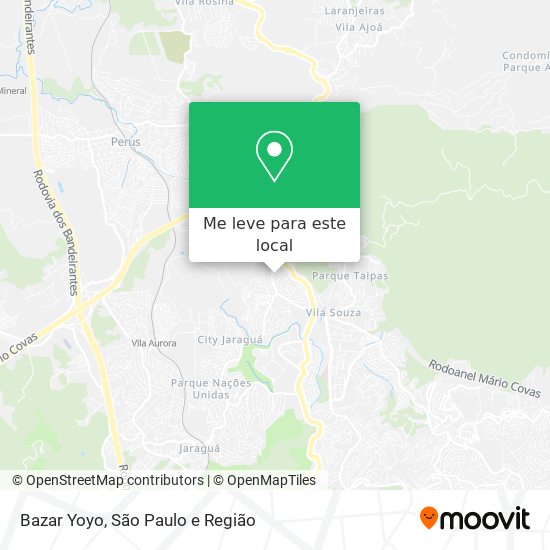 Bazar Yoyo mapa