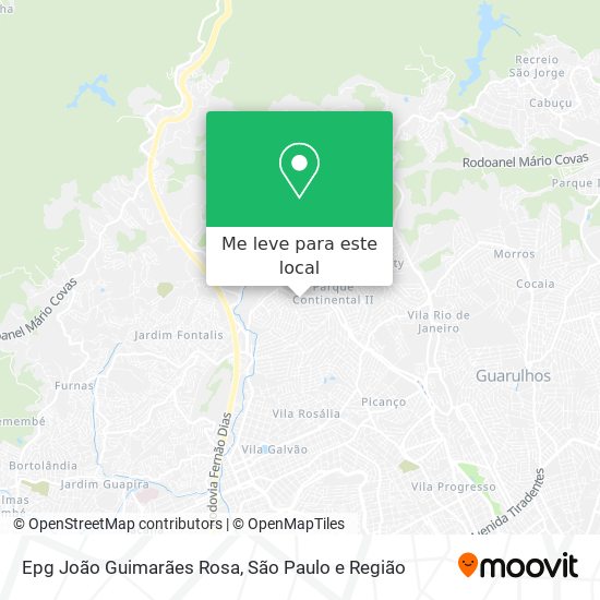 Epg João Guimarães Rosa mapa