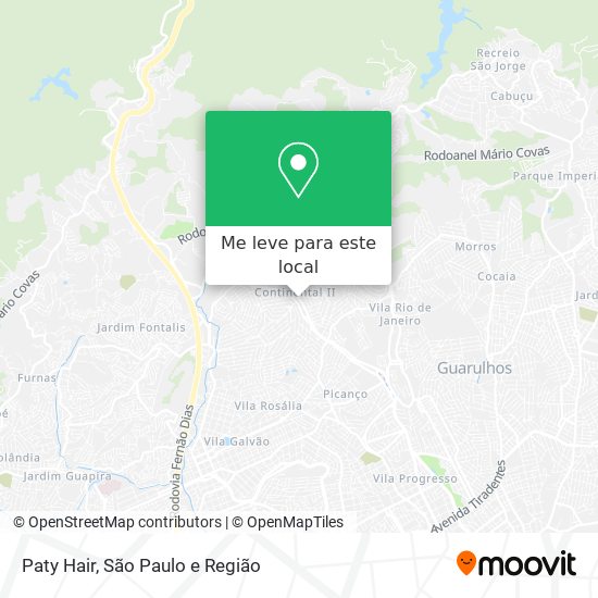 Paty Hair mapa