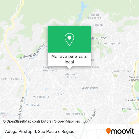 Adega Pitstop II mapa