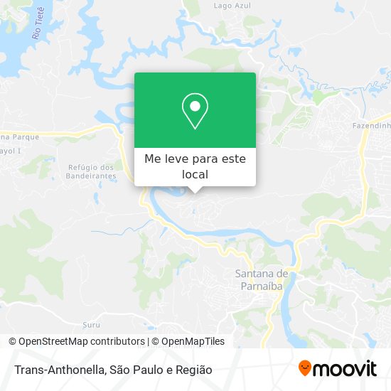 Trans-Anthonella mapa