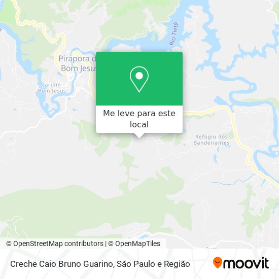 Creche Caio Bruno Guarino mapa
