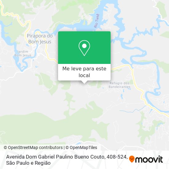 Avenida Dom Gabriel Paulino Bueno Couto, 408-524 mapa