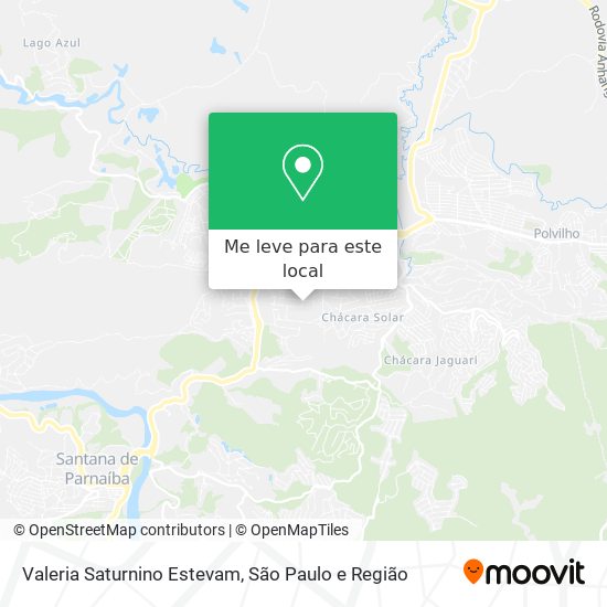 Valeria Saturnino Estevam mapa