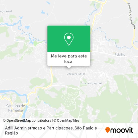 Adili Administracao e Participacoes mapa