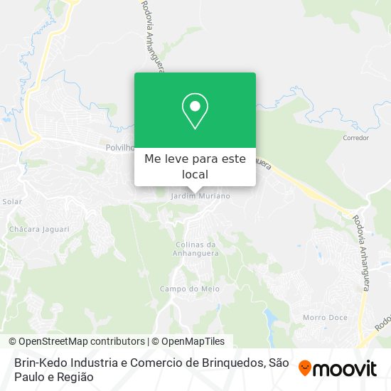 Brin-Kedo Industria e Comercio de Brinquedos mapa