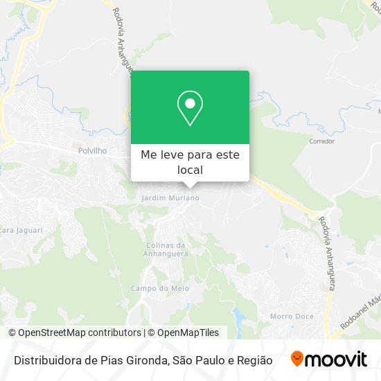 Distribuidora de Pias Gironda mapa
