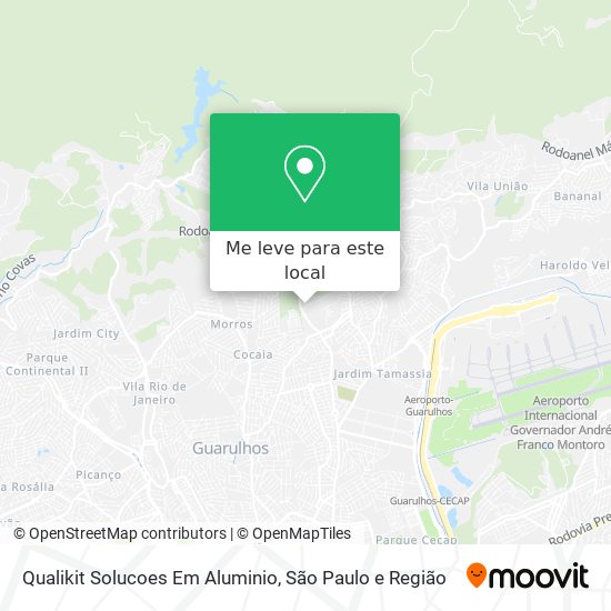 Qualikit Solucoes Em Aluminio mapa