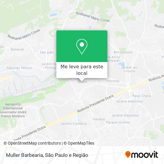 Muller Barbearia mapa