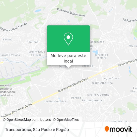 Transbarbosa mapa