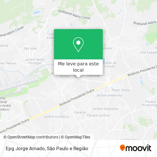 Epg Jorge Amado mapa