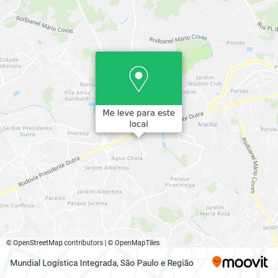 Mundial Logística Integrada mapa