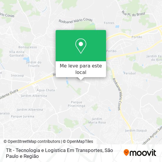 Tlt - Tecnologia e Logística Em Transportes mapa