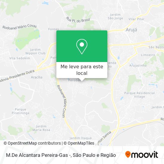 M.De Alcantara Pereira-Gas - mapa