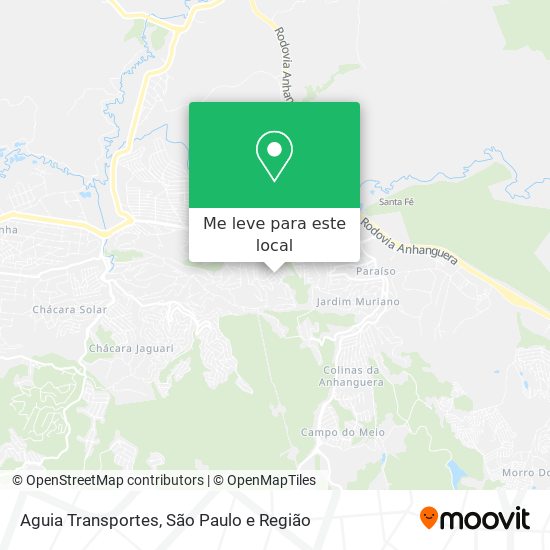 Aguia Transportes mapa
